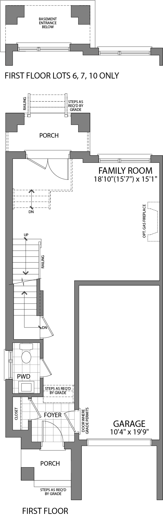 first floor