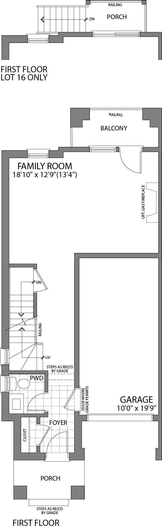 first floor